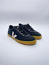 Veja volley canvas black white natural